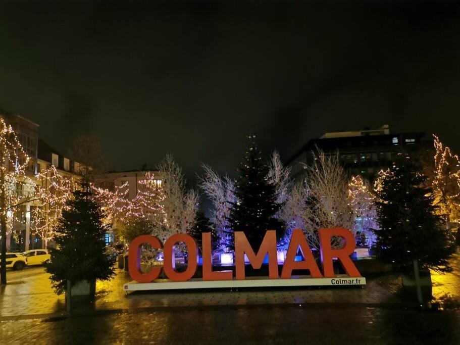 Logement Colmar Centre Avec Parking ภายนอก รูปภาพ