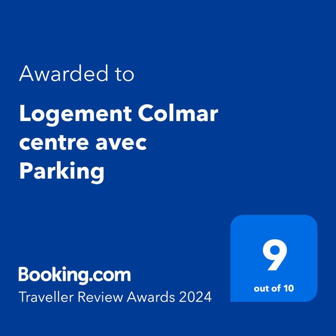 Logement Colmar Centre Avec Parking ภายนอก รูปภาพ